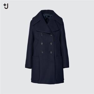 +J DOUBLE FACE PEA COAT Unilqo x Jill
Sander Colab size XL Navy